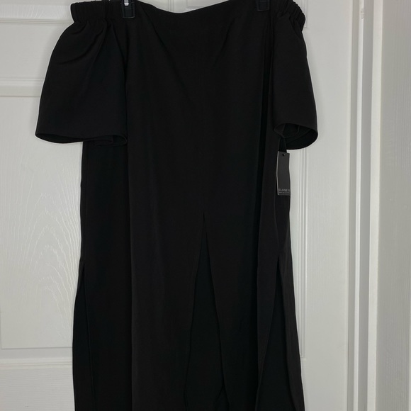 NWT Eloquii Black Over the Shoulder Top Sz 18 - Picture 5 of 8